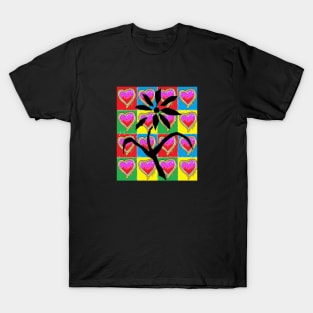 flowers and hearts 1 T-Shirt